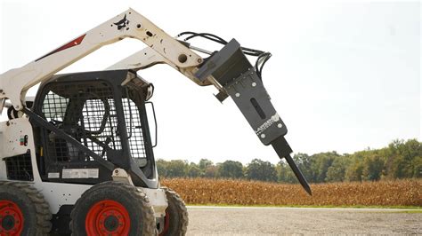 skid steer hammer breaker|jackhammer attachment for skid steer.